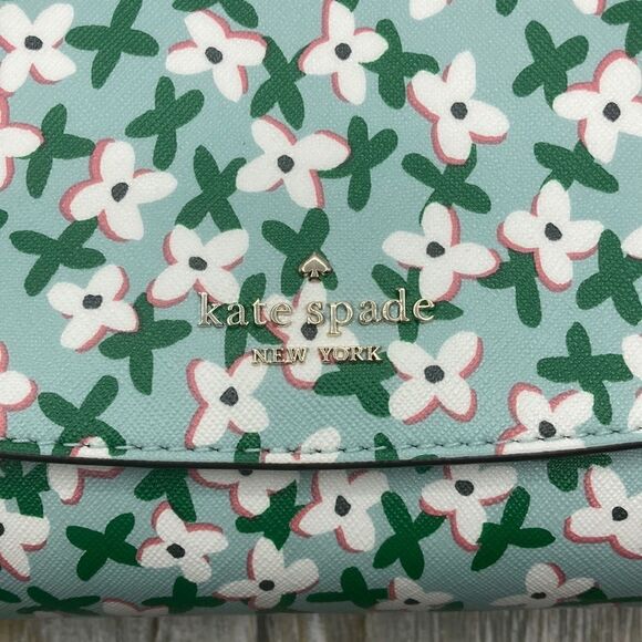 Kate Spade Laurel Way Greer Floral Crossbody Bag Purse - Picture 3 of 11